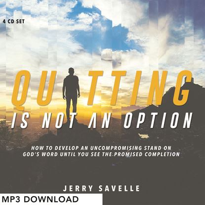 Picture of Quitting Is Not An Option - MP3 Download