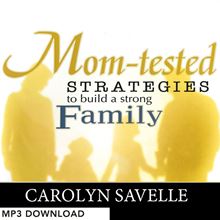 Picture of Mom-tested Strategies To Build A Strong Family - MP3 Download